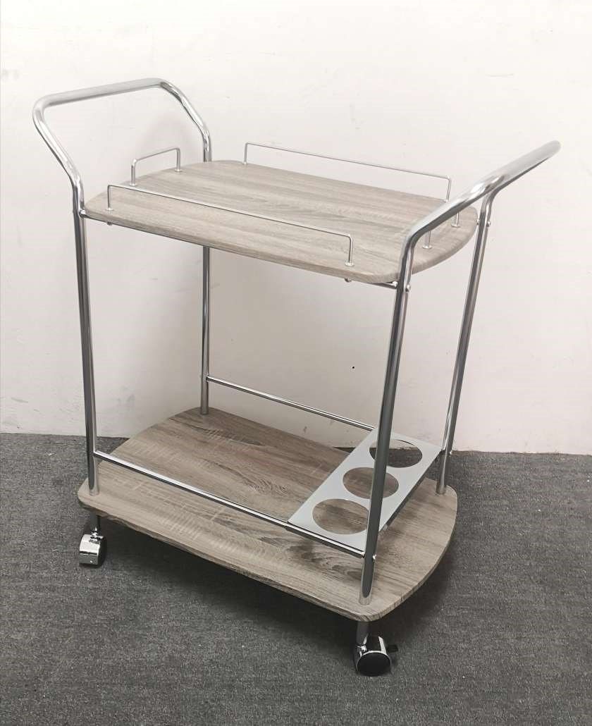 48-689 BAR CART WITH REMOVABLE SERVING TRAY