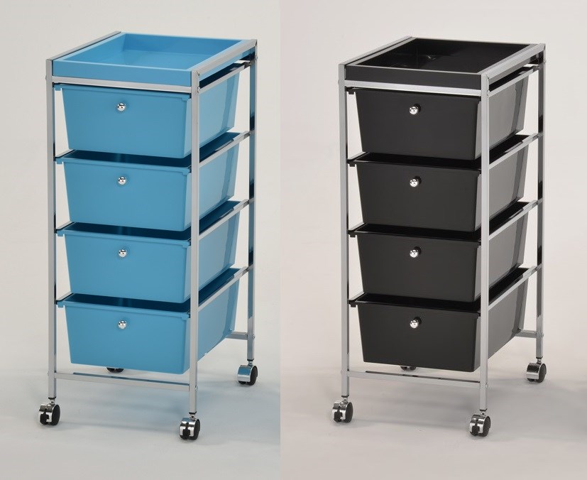 48-657  4 DRAWERS STORAGE TROLLEY 