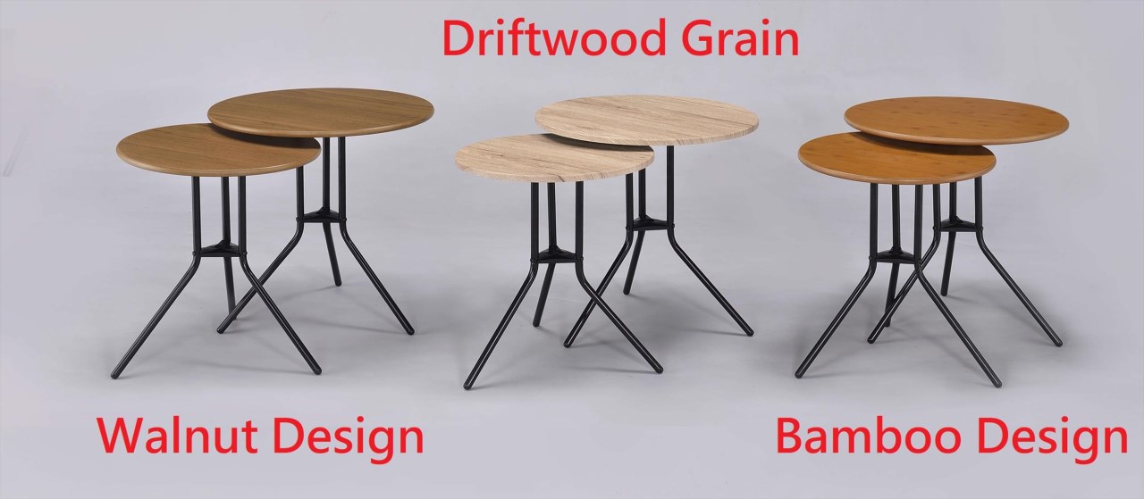 48-695  2 PCS NESTING TABLE SET