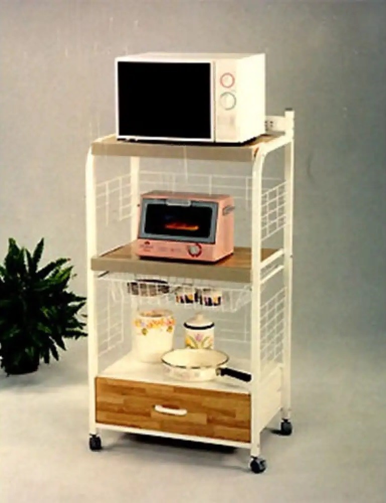 48-618  KITCHEN MICROWAVE CART 
