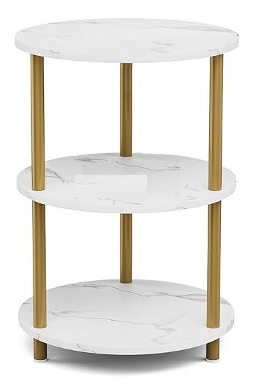 48-736  3 TIER SHELF - ROUND