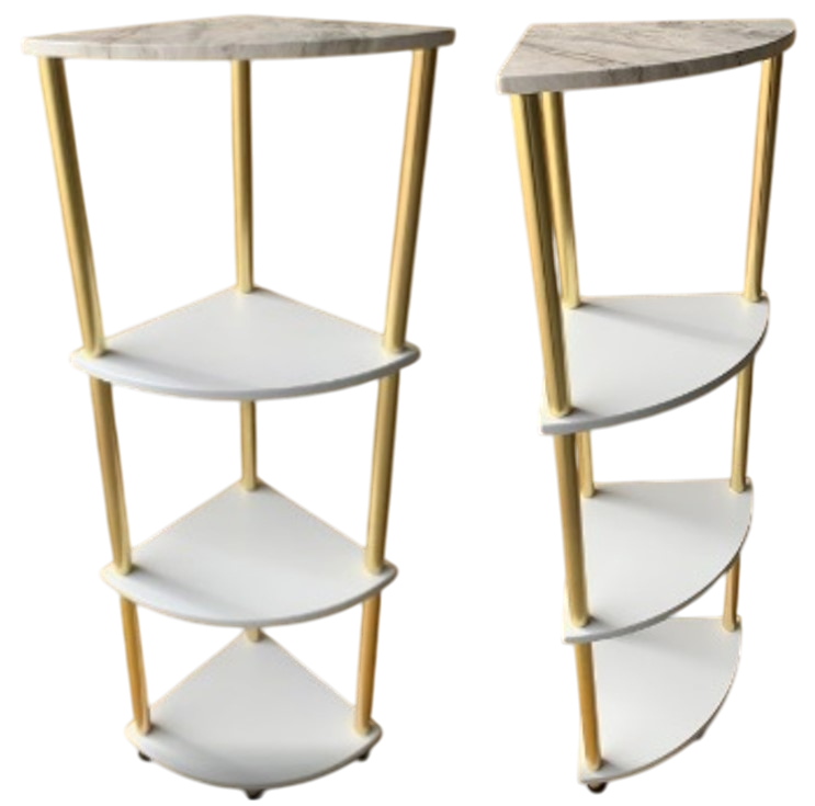 48-739  4 TIER SHELF - CORNER