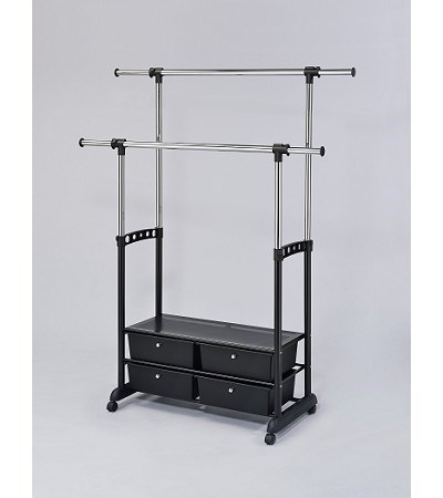 46-394 HANGING RACK WITH 4 DRAWERS  
