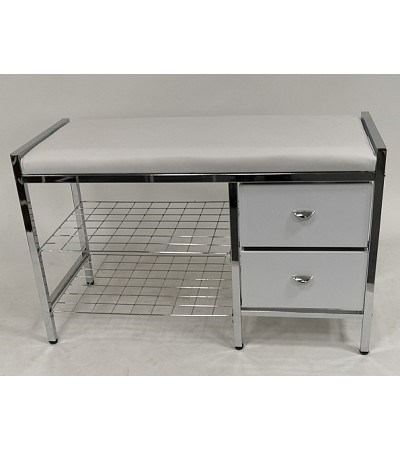47-788 BENCH WITH 2 DRAWERS