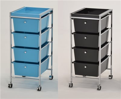 48-657  4 DRAWERS STORAGE TROLLEY 
