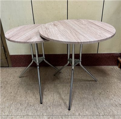 48-695  2 PCS NESTING TABLE SET