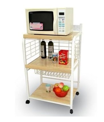 48-619  KITCHEN MICROWAVE CART
