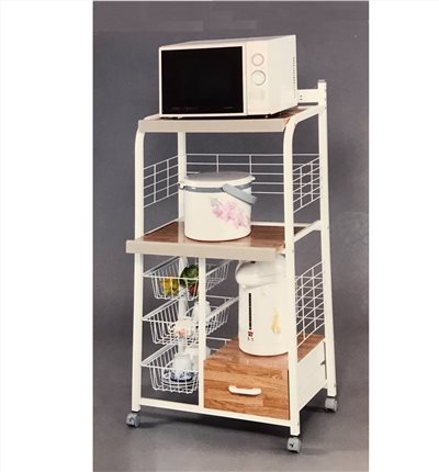 48-616  KITCHEN MICROWAVE CART 