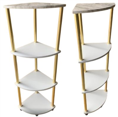 48-739  4 TIER SHELF - CORNER