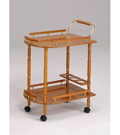 47-282 WOODEN SERVING CART