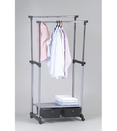 45-031 HANGING RACK WITH 2 DRAWERS  
