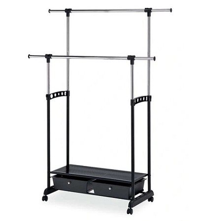 48-524 HANGING RACK WITH 2 DRAWERS  