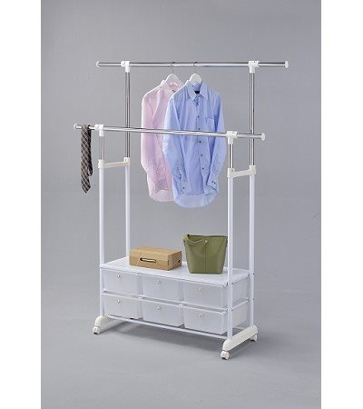 42-606 HANGING RACK WITH 6 DRAWERS  