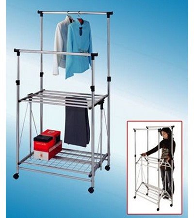 47-320 FOLDABLE CLOTHES HANGER  