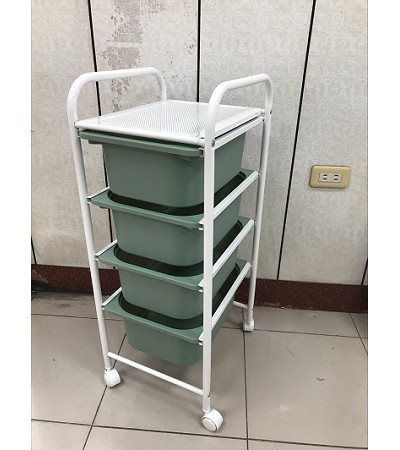 48-567 4 DRAWERS STORAGE TROLLEY