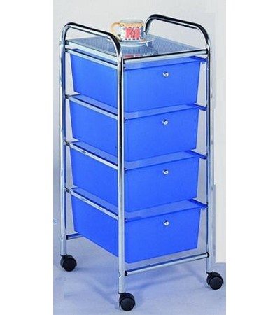 46-678 4 DRAWERS STORAGE TROLLEY