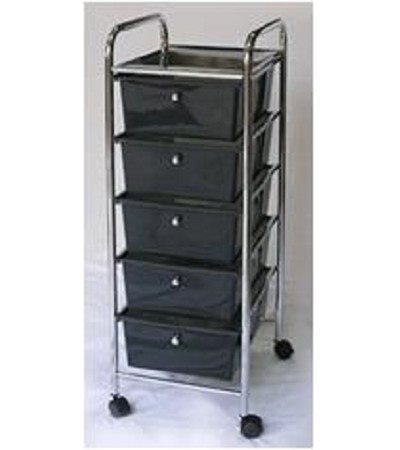 46-679 5 DRAWERS STORAGE TROLLEY