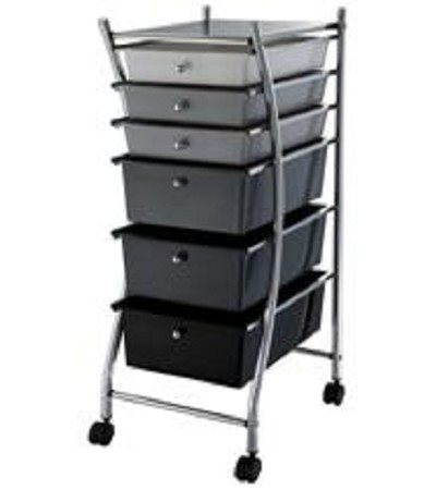 45-453 6 DRAWERS STORAGE TROLLEY