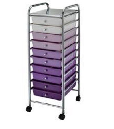 45-454 10 DRAWERS STORAGE TROLLEY