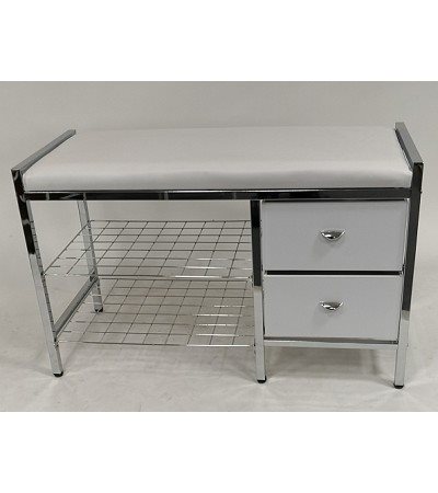 47-788 BENCH WITH 2 DRAWERS